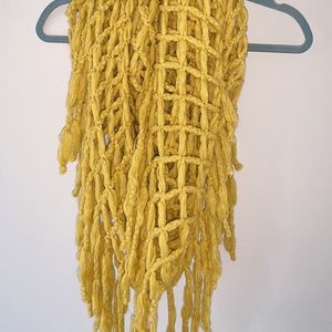 Knitted infinity scarf